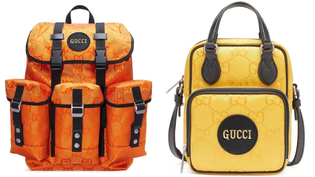 GUCCI 推出品牌旗下首个可持续系列「Off The Grid」，其手工编织的尼龙纱线就是通过从海洋中收集的废弃塑料来提取而成的。