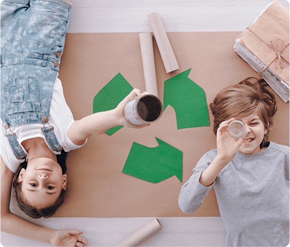 创世大发再生在全国范围内建立了多个科普教育基地，深耕绿色循环理念传播