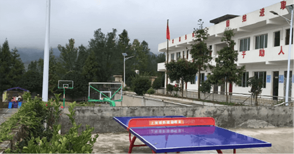 创世大发再生为农村乡镇捐赠基础设施设施，助力东西部扶贫